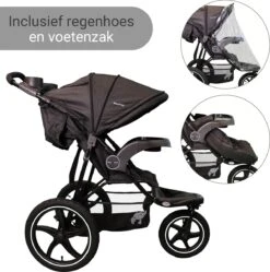 Babyphant Luxe Yasmin Hardloop Kinderwagen – Jogging Buggy - Runner -Babyproducten 1190x1200 3