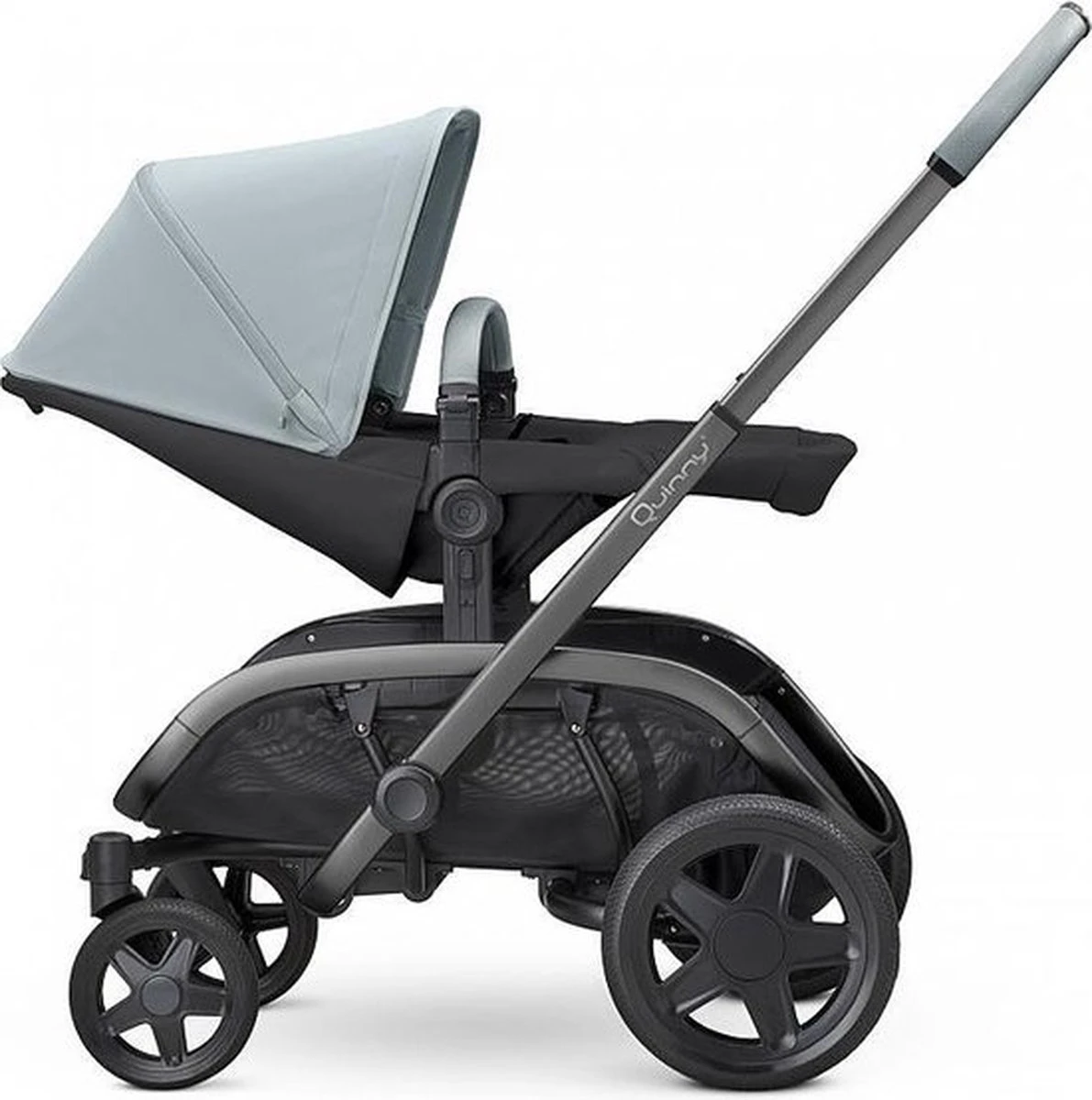 Quinny Hubb Mono Kinderwagen - Frost On Black 3 Quinny Hubb Mono Kinderwagen - Frost On Black