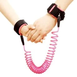 Babyproducten 29 *** Polstuigje 360 Roze - Polsband/Kind - Veilig Onderweg - Van Heble® ***