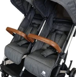 Deryan Luxe Rolo X2 Dubbele Buggy - Duo Buggy - Grijs -Babyproducten 1196x1200 3