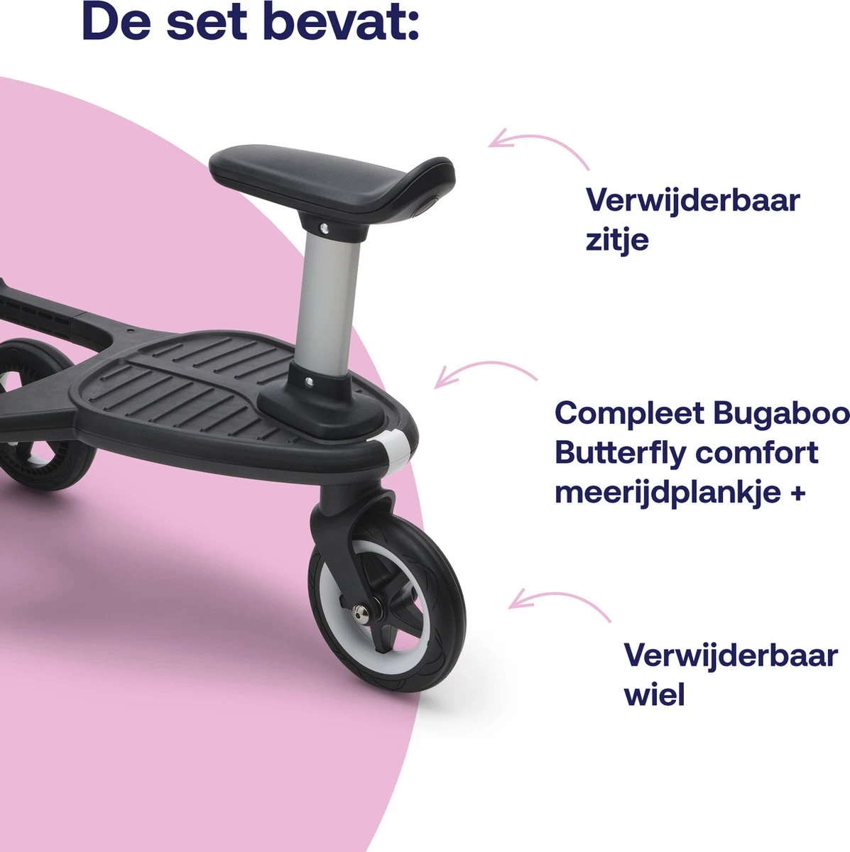 Bugaboo Butterfly Comfort Meerijdplankje+ 6 Bugaboo Butterfly Comfort Meerijdplankje+ - Afbeelding 4