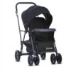 Joovy Caboose Graphite Stand On Tandem Buggy - Zwart - Duo Buggy - Dubbele Buggy