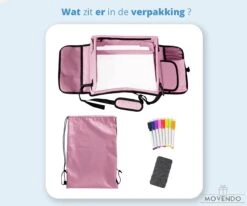 ‘’MOVENDO’’ Reistafel Voor Auto Kinderen – Autotafel – Speeltafel Auto – Travel Tray – Tekentafel – Opvouwbaar Met Tablethouder - Roze 11 ‘’MOVENDO’’ Reistafel Voor Auto Kinderen – Autotafel – Speeltafel Auto – Travel Tray – Tekentafel – Opvouwbaar Met Tablethouder - Roze -Babyproducten 1200x1000 1