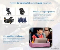 ‘’MOVENDO’’ Reistafel Voor Auto Kinderen – Autotafel – Speeltafel Auto – Travel Tray – Tekentafel – Opvouwbaar Met Tablethouder - Roze 13 ‘’MOVENDO’’ Reistafel Voor Auto Kinderen – Autotafel – Speeltafel Auto – Travel Tray – Tekentafel – Opvouwbaar Met Tablethouder - Roze -Babyproducten 1200x1000 3