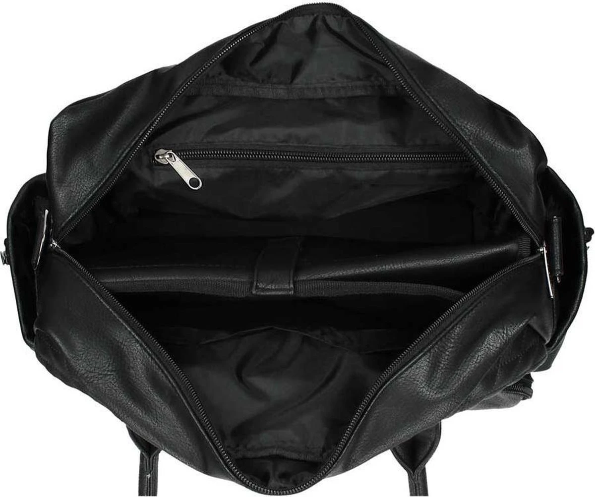 Kidzroom Vision Of Love Luiertas - Zwart - Verschoonmatje - Verstelbare Schouderband 16 Kidzroom Vision Of Love Luiertas - Zwart - Verschoonmatje - Verstelbare Schouderband - Afbeelding 14