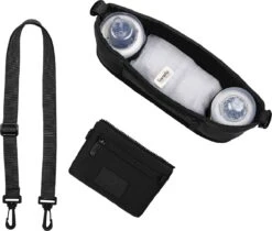 Lionelo Little Cube - Buggy Organizers - Twee Vakken Voor Flessen - Eenvoudig Te Reinigen - Universeel Design -Babyproducten 1200x1018 1