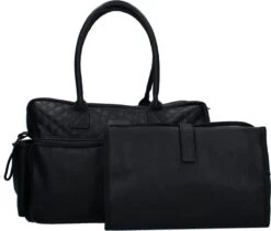 Kidzroom Vision Of Love Luiertas - Zwart - Verschoonmatje - Verstelbare Schouderband 37 Kidzroom Vision Of Love Luiertas - Zwart - Verschoonmatje - Verstelbare Schouderband -Babyproducten 1200x1025 1