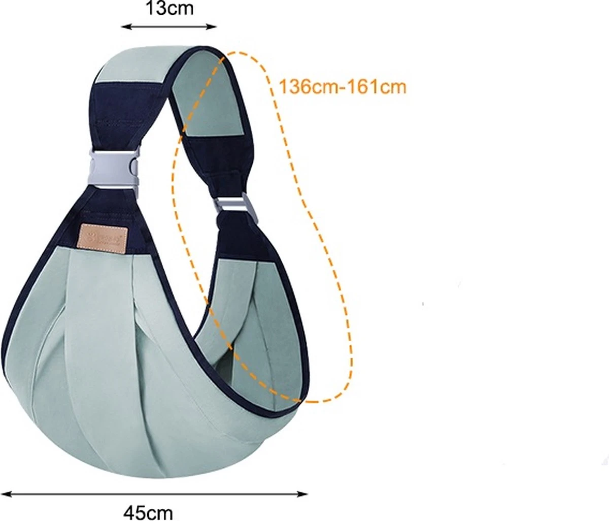 Merkloos Draagzak - Baby Draagzak - Zak - Grijs - Multifunctioneel - Ergonomisch - Baby - Dreumes - Peuter - Wrap - Travel Size - Tot 48 Maanden 4 Merkloos Draagzak - Baby Draagzak - Zak - Grijs - Multifunctioneel - Ergonomisch - Baby - Dreumes - Peuter - Wrap - Travel Size - Tot 48 Maanden - Afbeelding 3