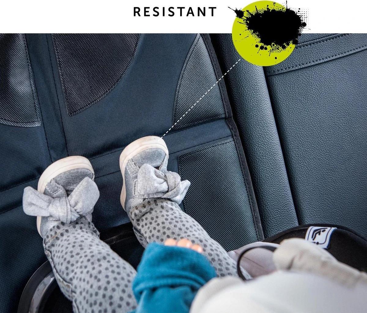 Hauck Sit On Me Deluxe Autostoelbeschermer - Black 11 Hauck Sit On Me Deluxe Autostoelbeschermer - Black - Afbeelding 9
