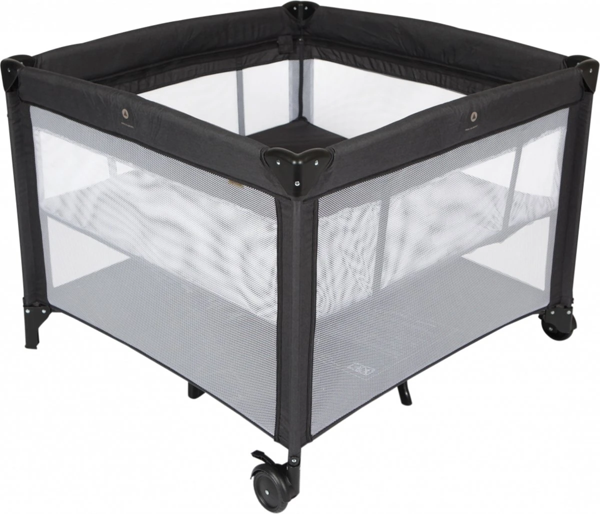 Topmark Reisbed/Box Parker - 100x100 Cm. - Black 4 Topmark Reisbed/Box Parker - 100x100 Cm. - Black - Afbeelding 2