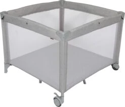 Topmark Reisbed/Box Parker - 100x100 Cm. - Grey -Babyproducten 1200x1028 7