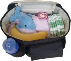 Janse Luiertas - Schoudertas - Baby Tas - Verzorgingstas - Kinderwagen Tas - Babyshower - Mommy Bag - Buggy Tas - Diaper Bag - Kinderwagen Organizer -Babyproducten 1200x1029 4