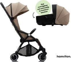 Hamilton By Yoop X1 Plus Buggy – Nieuw, Hoger, Uitgebreider 2023 Model – Premium Stroller Met One Hand Folding Technologie – Kaki – Lichte, Verstelbare En Wendbare Kinderwagen Met Vele Gemakken -Babyproducten 1200x1042
