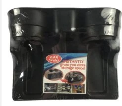 Merkloos Decopatent® Autostoel Organizer - Voor Tussen Auto Stoel / Console - Bekerhouder & Telefoonhouder - Opbergvakken - Auto Organiser -Babyproducten 1200x1047 2