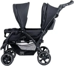 Deryan Luxe Elena Dubbele Buggy- Duo Buggy – Tandem Buggy – Compact En Lichtgewicht -Babyproducten 1200x1057 1