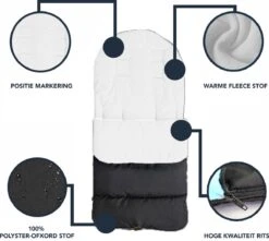 Achaté Voetenzak - Voor Kinderwagen Of Stoeltje – Baby Slaapzak - Autostoel - Wit 17 Achaté Voetenzak - Voor Kinderwagen Of Stoeltje – Baby Slaapzak - Autostoel - Wit -Babyproducten 1200x1075 6