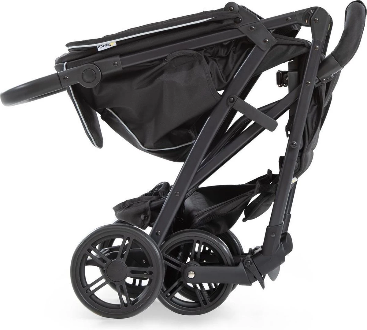 Hauck Rapid 4 Kinderwagen - Zwart Zilver 10 Hauck Rapid 4 Kinderwagen - Zwart Zilver - Afbeelding 8