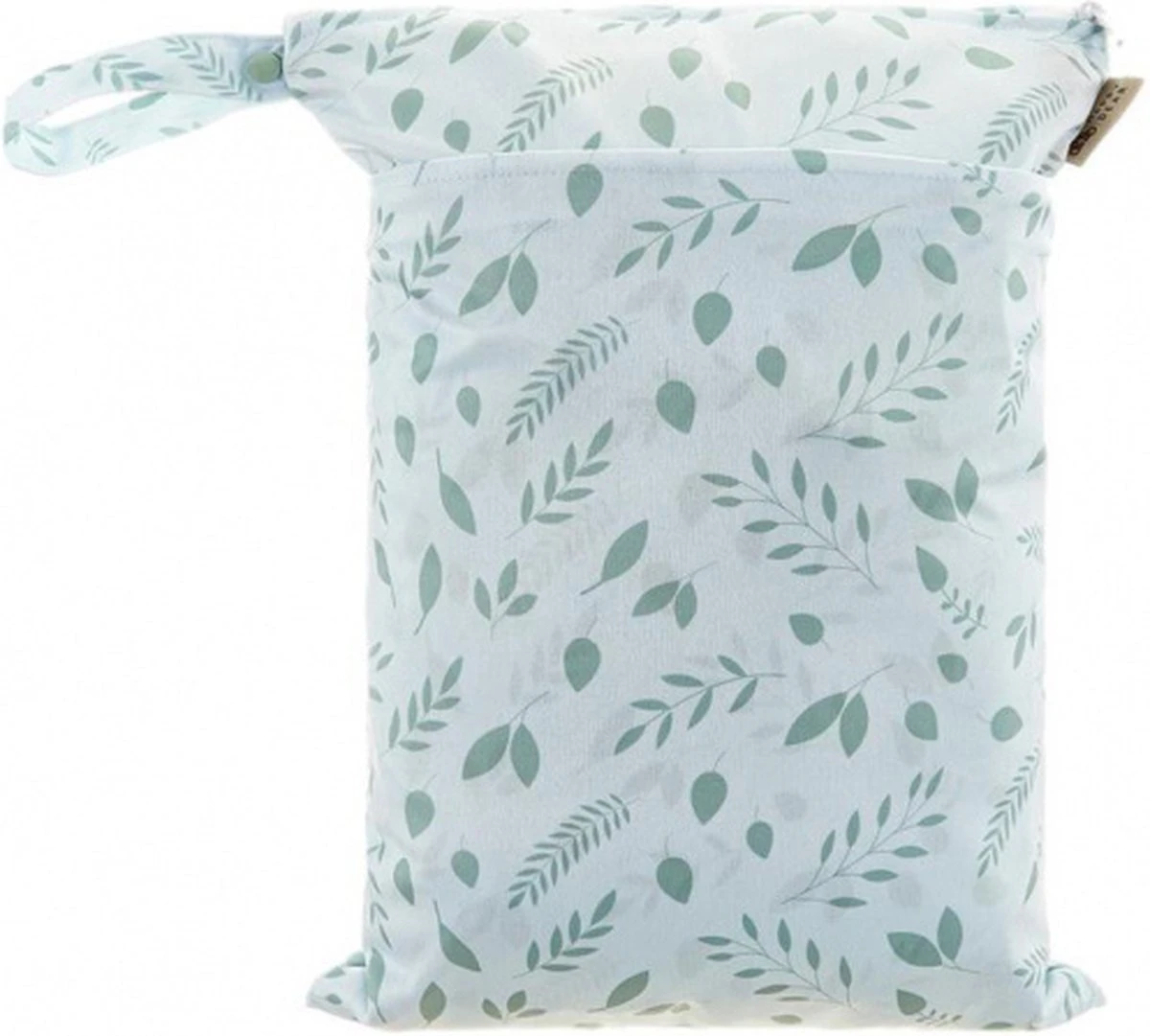 HappyBear | Wetbag - Botanical | Luiertas | Twee Waterdichte Vakken | Met Ophanglus 3 HappyBear | Wetbag - Botanical | Luiertas | Twee Waterdichte Vakken | Met Ophanglus