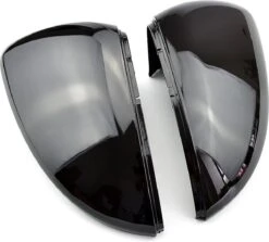 Zwarte Spiegelkappen - VW Golf 7 & 7,5 (GTI/R) - VW Touran - Met Gratis Gereedschap Tool - Auto Spiegels - Accesoires - Auto Accessoires - Ook Voor GTE/GTD -Babyproducten 1200x1083
