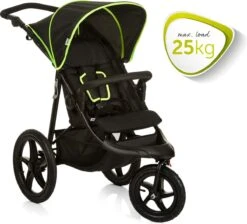 Hauck Runner Kinderwagen - Zwart/Neon Geel -Babyproducten 1200x1090 1