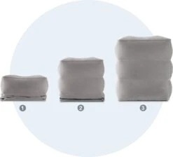 Vliegtuigbedje - Reiskussen - Voetensteun - Multifunctioneel Opblaasbaar Kussen Voor In Het Vliegtuig - Auto - Trein -Babyproducten 1200x1090 5