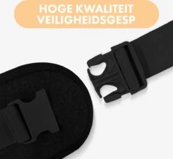 Deryan Pack Light Luxe Heupdrager - Ergonomische Draagzak + Opbergvakjes Zwart -Babyproducten 1200x1103 5
