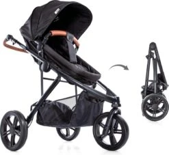 Hauck Pacific 3 Shop N Drive Kinderwagen - Caviar 36 Hauck Pacific 3 Shop N Drive Kinderwagen - Caviar -Babyproducten 1200x1104