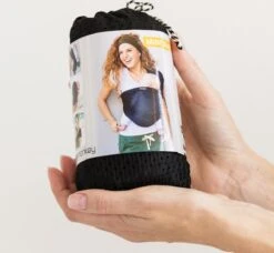 Minimonkey Mini Sling Draagzak - Zwart -Babyproducten 1200x1106 4