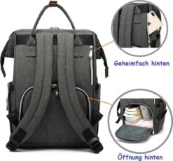 Luiertas (rugzak) Zwart -Babyproducten 1200x1118 5