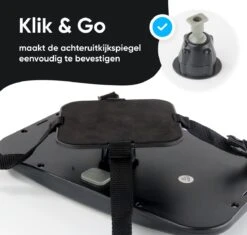 Autospiegel Baby 360° Verstelbaar Voor Hoofdsteun Autostoel -Achteruitkijkspiegel XL- Achterbankspiegel Kinderen -Baby Veiligheid Accessoires - Zwart -Babyproducten 1200x1142 4
