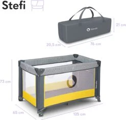 Lionelo Stefi - Campingbedje - 125x65cm - Tot 15kg - Transporttas 23 Lionelo Stefi - Campingbedje - 125x65cm - Tot 15kg - Transporttas -Babyproducten 1200x1143 1