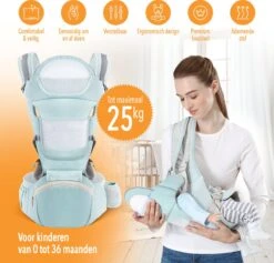 Moxica Draagzak Baby - Draagdoek - Carrier - Kinderdrager - Babydrager - Drager -Babyproducten 1200x1149 8