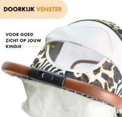 Deryan Luxe Rolo Luxe Lichtgewicht Buggy - Zoo Creme -Babyproducten 1200x1150 2