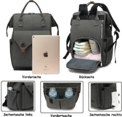 Luiertas (rugzak) Zwart -Babyproducten 1200x1151 5