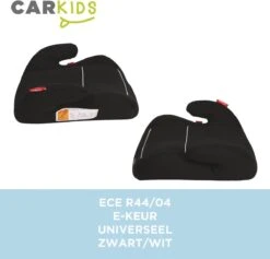 Carkids Auto Zitverhoger Zwart En Wit | Autostoel Groep 2-3 | Kinderen Van 3,5-12 Jaar | 15-36 Kg 16 Carkids Auto Zitverhoger Zwart En Wit | Autostoel Groep 2-3 | Kinderen Van 3,5-12 Jaar | 15-36 Kg -Babyproducten 1200x1152 13