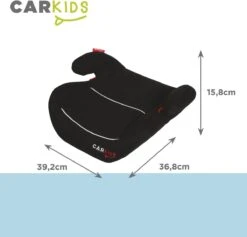 Carkids Auto Zitverhoger Zwart En Wit | Autostoel Groep 2-3 | Kinderen Van 3,5-12 Jaar | 15-36 Kg 17 Carkids Auto Zitverhoger Zwart En Wit | Autostoel Groep 2-3 | Kinderen Van 3,5-12 Jaar | 15-36 Kg -Babyproducten 1200x1152 14