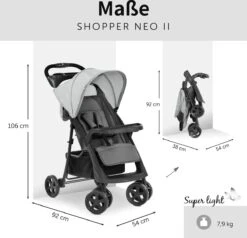 Hauck Shopper Neo II Grijs -Babyproducten 1200x1157 1