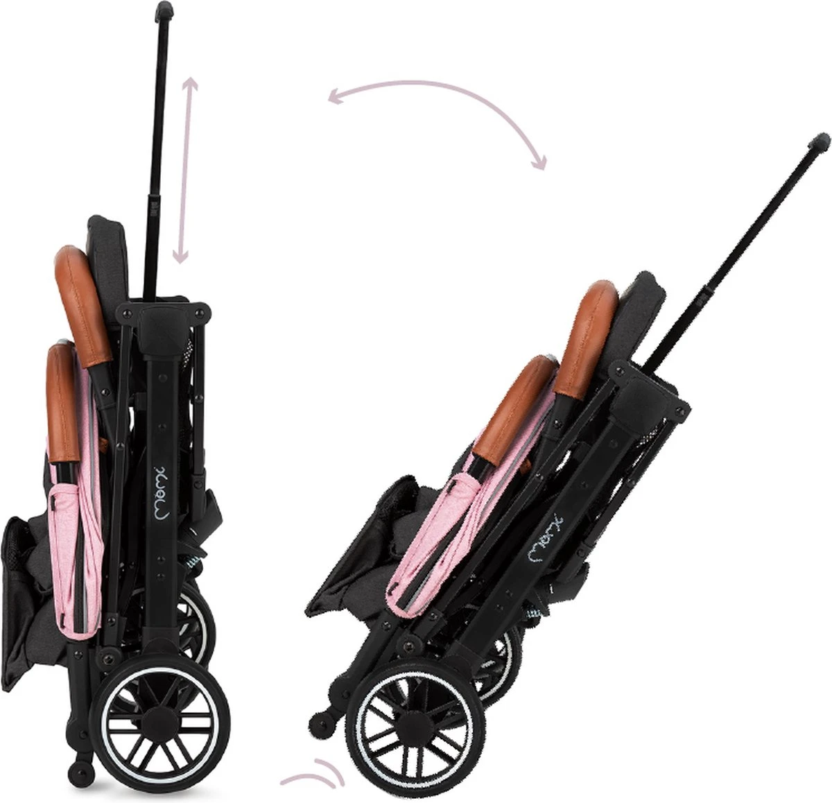 Momi Estelle Pink Wandelwagen WOSP00004 10 Momi Estelle Pink Wandelwagen WOSP00004 - Afbeelding 8