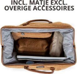 Childhome Mommy Bag Groot - Teddy - Beige 22 Childhome Mommy Bag Groot - Teddy - Beige -Babyproducten 1200x1161 10