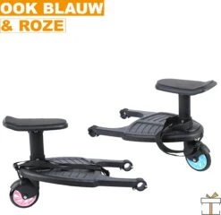 Merkloos Happyment® Universeel Meerijdplankje - Met Zitting - Voor Kinderwagen - Buggyboard - Zwart 20 Merkloos Happyment® Universeel Meerijdplankje - Met Zitting - Voor Kinderwagen - Buggyboard - Zwart -Babyproducten 1200x1167 5