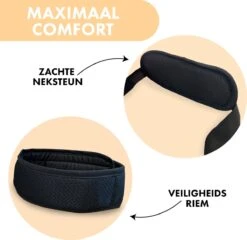 Deryan Pack Light Luxe Heupdrager - Ergonomische Draagzak + Opbergvakjes Zwart -Babyproducten 1200x1168 3