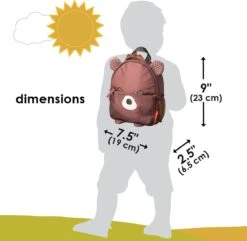 Kindertuigje Met Looplijn - Rugzak Voor Peuter & Kleuter - Tuigje Kind - Rugzaktuigje - Beer -Babyproducten 1200x1170 9
