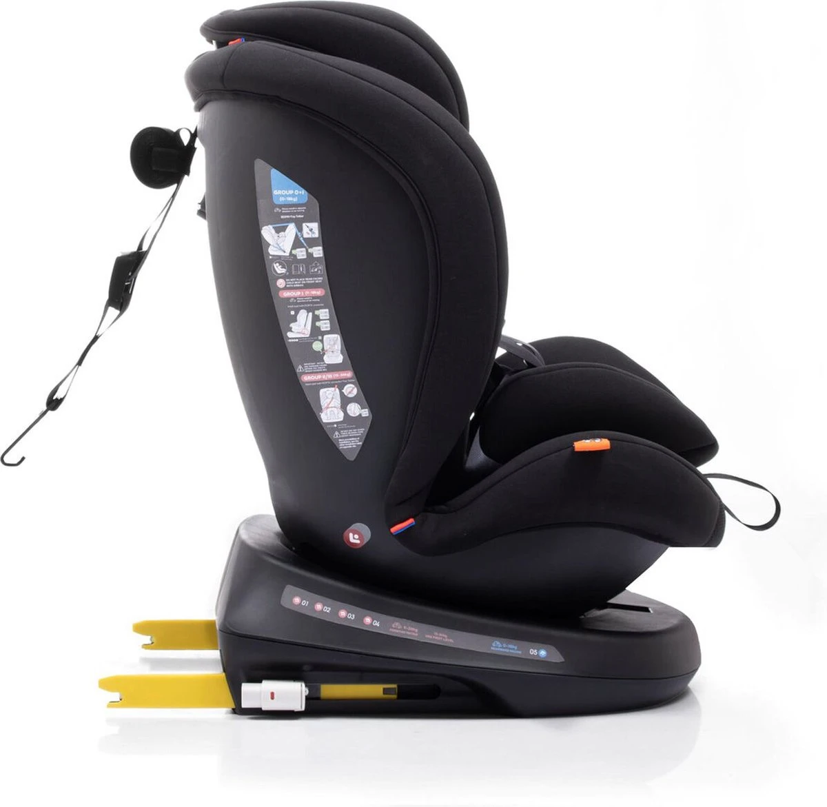 Autostoel Babyauto Rodia 360° Met Isofix - Groep 0+/1/2/3 Zwart (0-36kg) 21 Autostoel Babyauto Rodia 360° Met Isofix - Groep 0+/1/2/3 Zwart (0-36kg) - Afbeelding 19