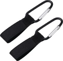 Merkloos Kinderwagen Haak - Tassenhaak - Boodschappenhaak - 2 Stuks - Zwart - Universele Haak - Buggyhaak - Kinderwagenhaak - Luiertashaak - Luiertas Haak -Babyproducten 1200x1176 3