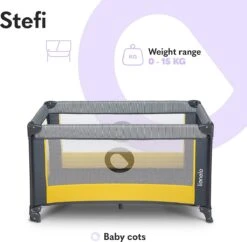 Lionelo Stefi - Campingbedje - 125x65cm - Tot 15kg - Transporttas 24 Lionelo Stefi - Campingbedje - 125x65cm - Tot 15kg - Transporttas -Babyproducten 1200x1176 5