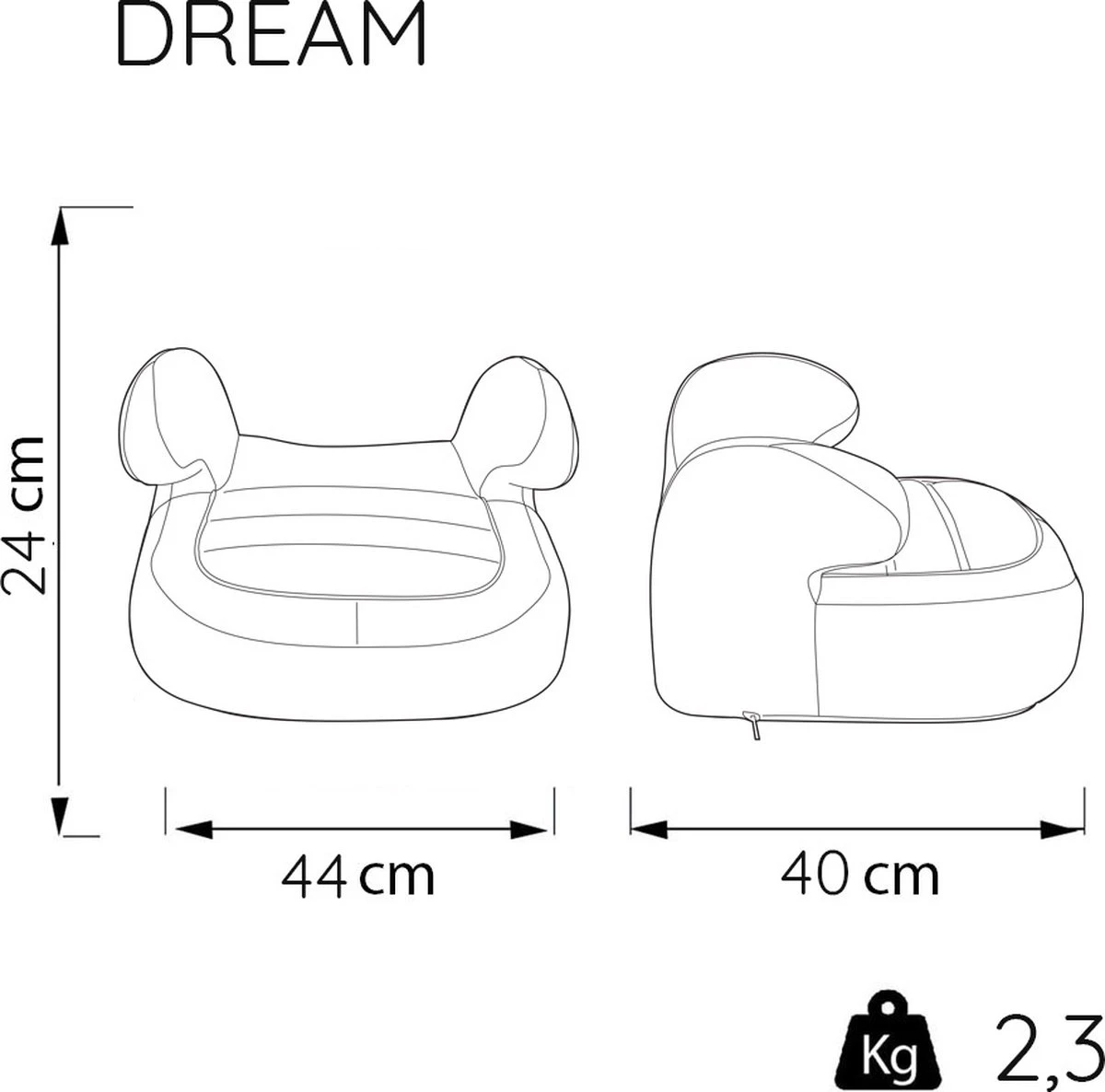 Disney - Zitverhoger Dream Luxe - Groep 2/3 (van 15 Tot 36 Kg) - 3 Tot 12 Jaar - MINNIE MOUSE 6 Disney - Zitverhoger Dream Luxe - Groep 2/3 (van 15 Tot 36 Kg) - 3 Tot 12 Jaar - MINNIE MOUSE - Afbeelding 4