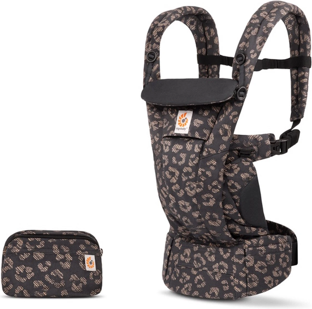 Ergobaby Omni Dream Draagzak - Black Leopard - Ergonomische Baby Draagzak Voor Baby En Drager 9 Ergobaby Omni Dream Draagzak - Black Leopard - Ergonomische Baby Draagzak Voor Baby En Drager - Afbeelding 7