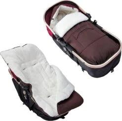 Monzana Voetenzak - Voor Kinderwagen Of Stoeltje - 93x56cm Bruin -Babyproducten 1200x1191 8