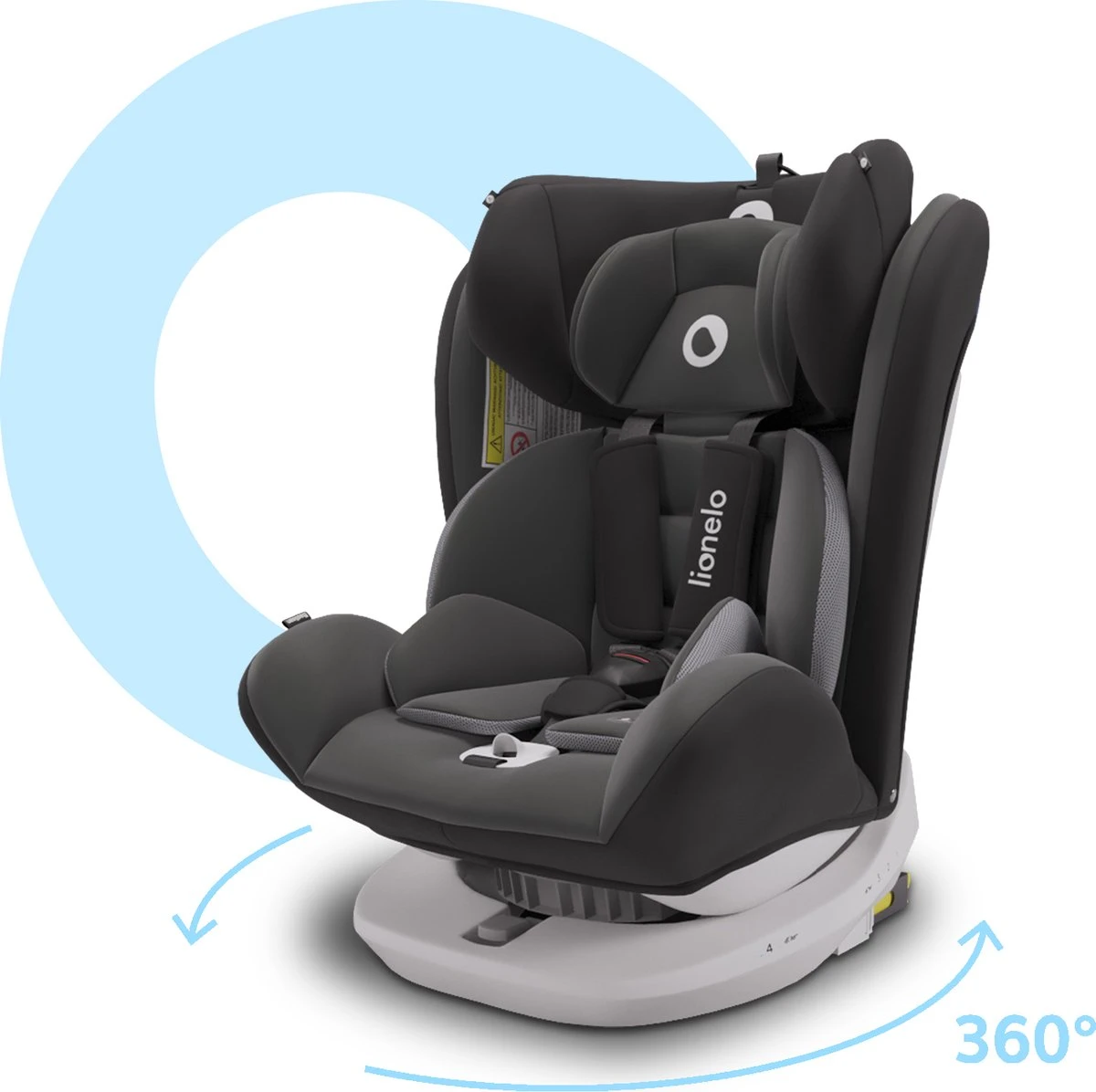 Lionelo Bastiaan - Autostoel - Roteerbaar - 0-36kg - 360° Draaibaar 5 Lionelo Bastiaan - Autostoel - Roteerbaar - 0-36kg - 360° Draaibaar - Afbeelding 3