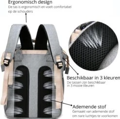 Luiertas - Babyrugtas - Luiertas Met Isoleervak - Luiertas Rugzak - Luiertas Verzorgingstas - Luiertas Blauw -Babyproducten 1200x1196 12